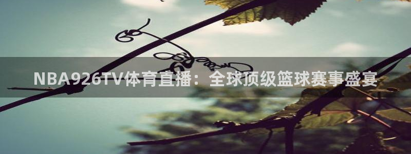 NBA926TV体育直播：全球顶级篮球赛事盛宴
