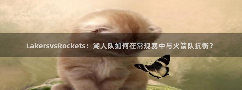 LakersvsRockets：湖人队如何在常规赛中与火箭队抗衡？