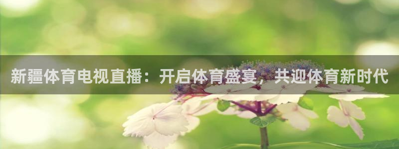 新疆体育电视直播：开启体育盛宴，共迎体育新时代