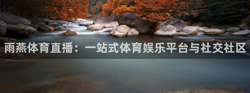 雨燕体育直播：一站式体育娱乐平台与社交社区