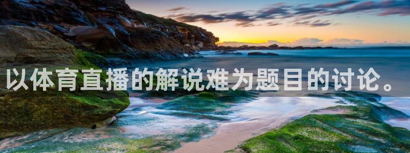 以体育直播的解说难为题目的讨论。