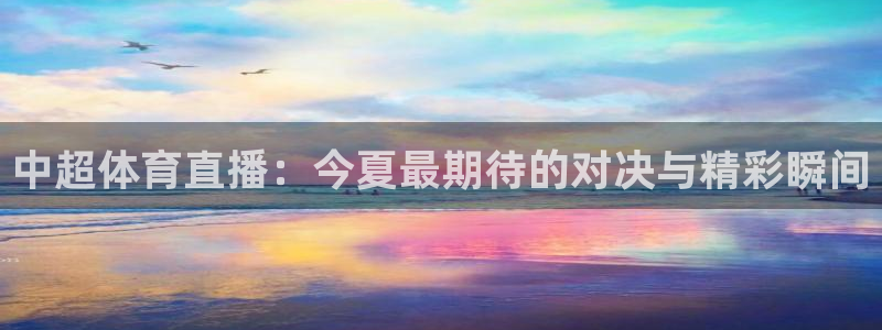 中超体育直播：今夏最期待的对决与精彩瞬间