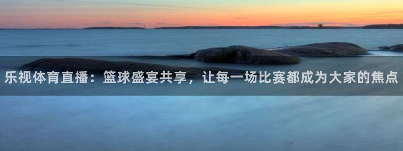 乐视体育直播：篮球盛宴共享，让每一场比赛都成为大家的焦点